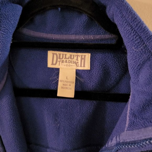 Duluth Trading Co. Heavy Fleece like Coat Mens size Large - Picture 3 of 3